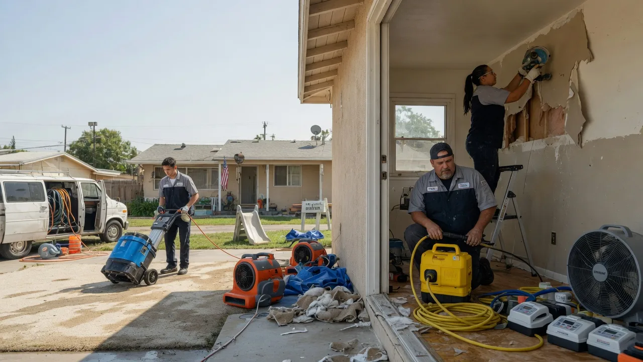 Water Damage Restoration in American Canyon, CA near me